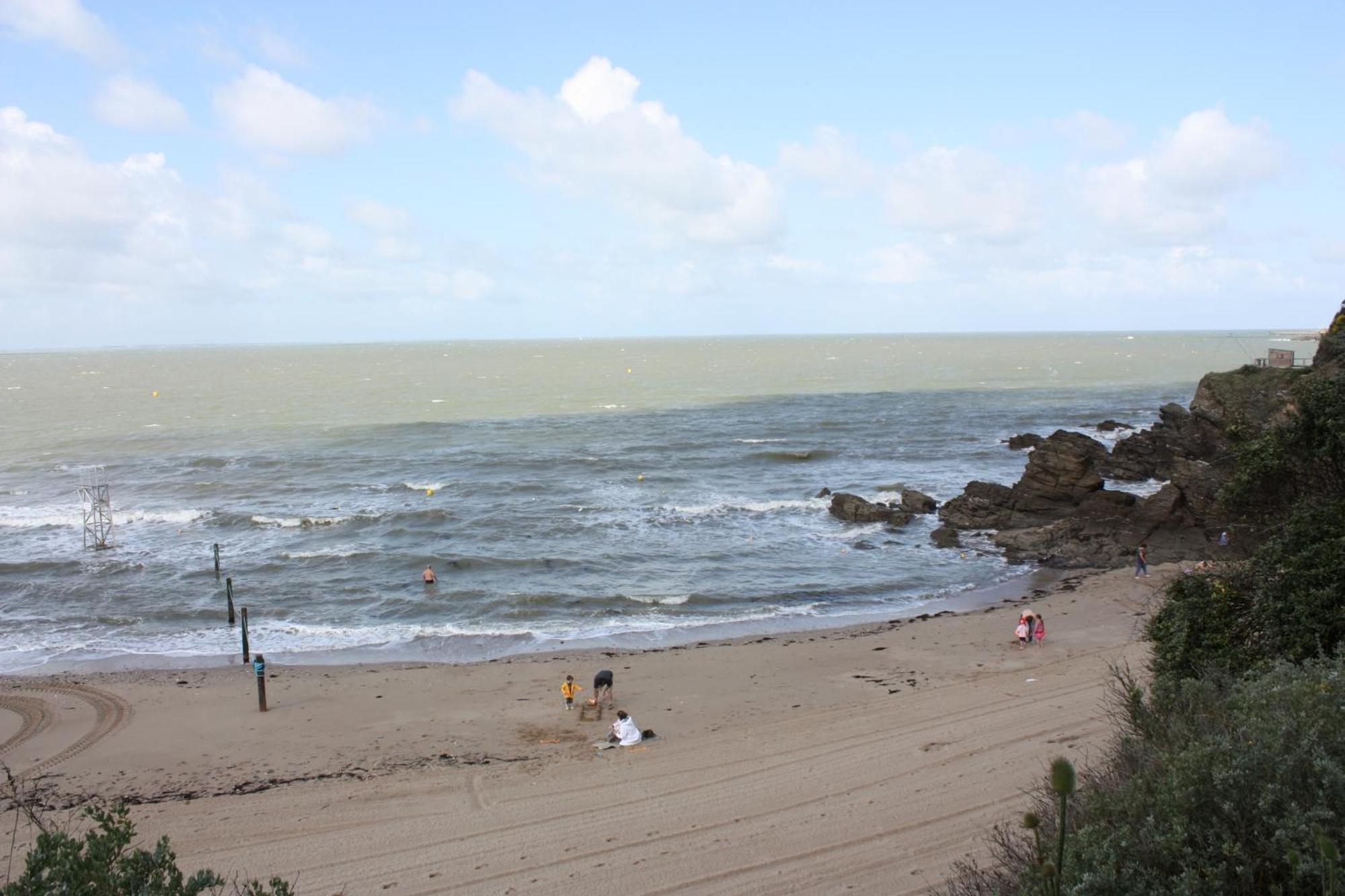 Appartement En Rdc Avec Terrasse Face A La Mer Pornic Buitenkant foto